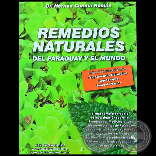 REMEDIOS NATURALES DE PARAGUAY Y DEL MUNDO - Autor: HERNN CANDIA ROMN